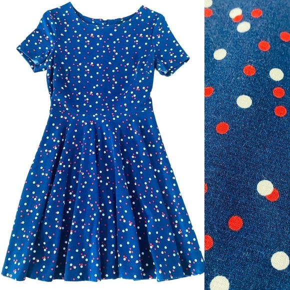 H&M Polka Dot Midi Dress - Picture 1 of 12